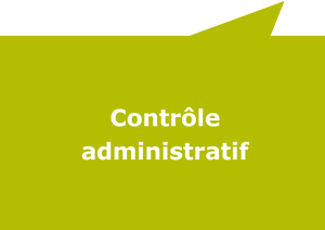 Contrôle administratif